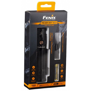 Набор Fenix PD36R LED Flashlight+E01 V2.0, фото 1