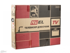 Встраиваемый телевизор для кухни AVS220K (белая рамка), фото 11