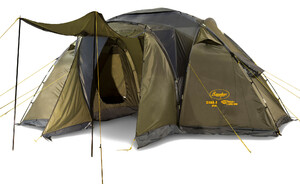 Палатка Canadian Camper SANA 4 PLUS, цвет forest, фото 1