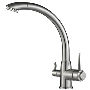 Смеситель для кухни ZORG Steel Hammer SH 699 SATIN (SH 699 SATIN) Сатин, фото 1
