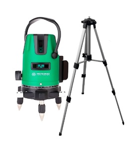 Комплект Лазерный уровень INSTRUMAX Constructor 4D GREEN+штанга элевационный INSTRUMAX LP-300 в комплекте с треногой (3 м) IM0140_K1, фото 1