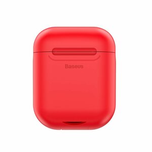 Беспроводное зарядное Baseus wireless charger for Airpods Red, фото 1