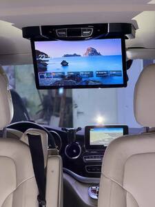 Потолочный Смарт ТВ 15,6" ERGO ER15AMS-AUTO для Mercedes-Benz (1920X1080, ANDROID) черный, фото 15