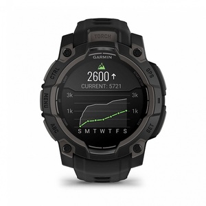 Часы Garmin Instinct 3 45mm AMOLED Black with Black Silicone (010-02936-00G), фото 8