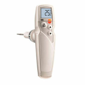 Термометр Testo 105 в комплекте с насадкой для замороженных продуктов, с зажимом, фото 2