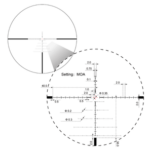 Оптический прицел Vector Optics 30 мм FFP Sentinel 6-24x50 (SCFF-57), фото 3