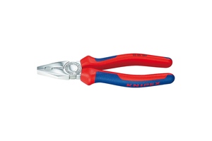 Плоскогубцы комбинированные, 200 мм, хром, 2-комп ручки, SB KNIPEX KN-0305200SB, фото 1