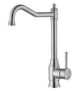 Смеситель для кухни ZORG Steel Hammer Inox (SH 5208 INOX) Сталь Нержавеющая, фото 1