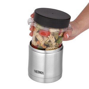 Термос THERMOS TS-3200 SS для еды с ланч-боксом 0.355л (стальной), фото 5