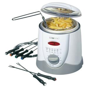 Фритюрница-фондю Clatronic FFR 2916 weis-grau 1L, фото 2
