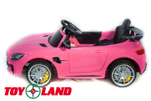 Детский автомобиль Toyland Mercedes Benz GTR mini Розовый, фото 4