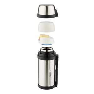 Термос Thermos FDH Stainless Steel Vacuum Flask с ручкой 1.65л (стальной), фото 2