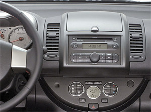 Рамка InCar для UMS NISSAN Note I 2005-2013, 9" (Накладка на торпедо), фото 5