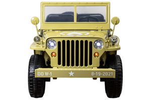 Детский электромобиль Джип ToyLand Jeep Willys YKE 4137 Matcha