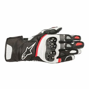 Мотоперчатки SP-2 V2 ALPINESTARS (черно-бело-красный, 123, XL), фото 1