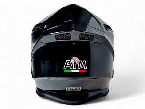 Шлем AiM RH855(Fiber Glass) Black Matt (M), фото 3