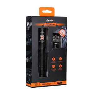 Фонарь Fenix тактический PD35R ACE + CL01 черный, фото 8