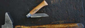 Нож Opinel №7, углеродистая сталь, рукоять из дерева бука, блистер, фото 2