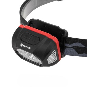 Фонарь налобный 440 LM   IPX6   USB (N-HM1) NISUS PRO 373723, фото 2