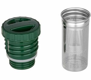 Термос TONAR (HS.TM-057-G) 1000ML с ситечком зеленый (2 крышки-кружки), фото 7