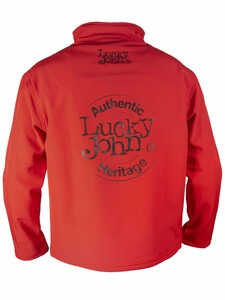 Куртка Lucky John SOFTSHELL 02(красный р.M), фото 2