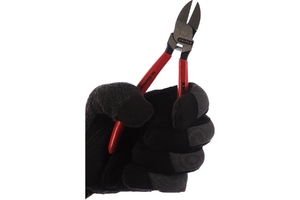Бокорезы для оптоволокна, пружина, 160 мм, обливные ручки KNIPEX KN-7251160, фото 3