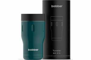 Питьевой вакуумный бытовой термос BOBBER 0.35 л Tumbler-350 Deep Teal, фото 3