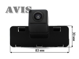 CMOS штатная камера заднего вида AVEL AVS312CPR для SUZUKI SWIFT (#085), фото 2