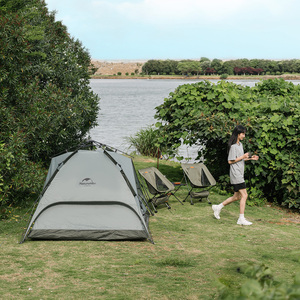Палатка Naturehike автоматическая NH21ZP008, трехместная, серо-зеленая, 6927595777442, фото 11