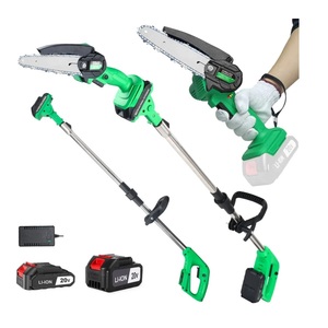 Цепная пила-высоторез аккумуляторная Zitrek GreenSaw 20 Plus (20В, Li-Ion аккум. 2шт. - 1x1,5Ач + 1x3,0Ач) 082-1856, фото 1