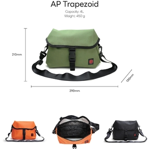 Сумка влагозащитная Stream Trail Trapezoid Black 6L, фото 3