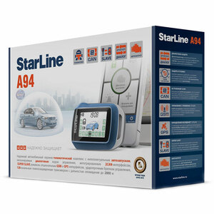 Автосигнализация StarLine A94 2CAN Slave GSM, фото 1