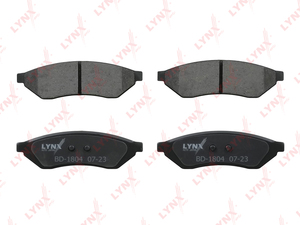 Колодки тормозные задние LYNXauto BD-1804. Для: DAEWOO Дэу Evanda 02>, CHEVROLET Шевроле Epica 05>, фото 2