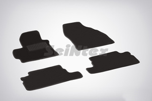 Ворсовые LUX коврики в салон Seintex для Toyota Corolla X 2013 (черные, 89170)