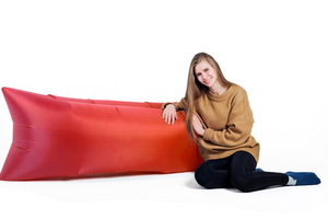 Надувной диван БИВАН Классический, цвет красный, фото 7