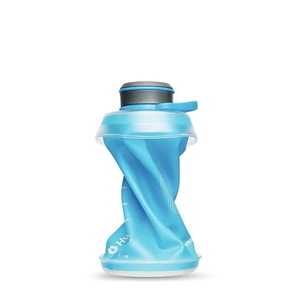 Складная мягкая бутылка для воды Stash 0,75L Голубая, фото 7