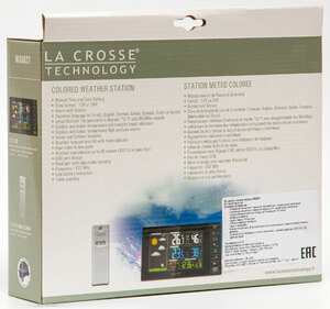Метеостанция La Crosse WS6827 с цветным экраном и USB-портом, фото 8