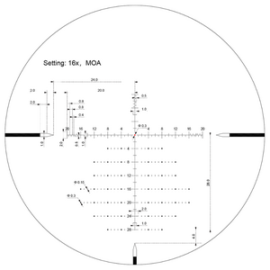 Оптический прицел Vector Optics 30 мм SFP Sentinel 4-16x50 GenII (SCOL-59), фото 3