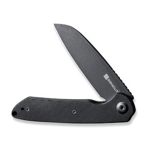 Складной нож SENCUT Kyril 9Cr18MoV Steel Black Stonewashed Handle G10 Black, фото 4