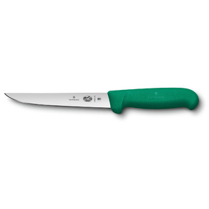 Нож Victorinox обвалочный, лезвие 15 см, зеленый, фото 1