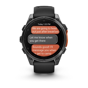 Часы Garmin Fenix 8 47mm AMOLED Slate Grey Steel Balck Sln (010-02904-09G), фото 11