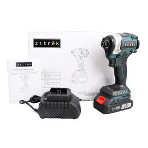 Винтоверт аккумуляторный ударный бесщеточный Zitrek DKIS20 PRO, 20В, 200 Нм, 1х2.0Ач, фото 7