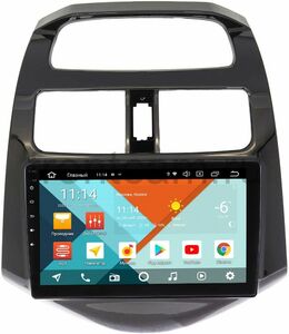 Штатная магнитола Chevrolet Spark III 2009-2016 (глянцевая) Wide Media KS9164QR-3/32 DSP CarPlay 4G-SIM Android 10