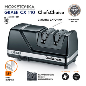 Ножеточка GRAEF CX-110 schwarz, фото 1