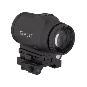 Увеличитель Gaut Garnet 3x18, откидной, быстросъёмный кронштейн, Picatinny, фото 3