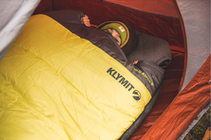 Спальный мешок KLYMIT Wild Aspen 0 Rectangle черно-желтый (13WRYL00D), фото 5