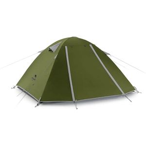 Палатка Naturehike P-Series NH18Z033-P трехместная темно-зеленая, 6927595783665, фото 2