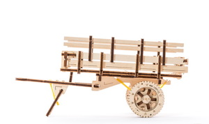 Механический деревянный конструктор Ugears Дополнение к грузовику, фото 16