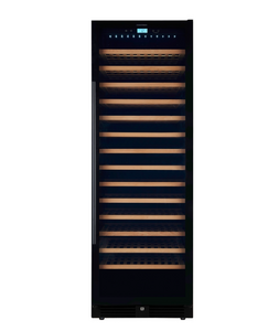 Винный шкаф CellarPrivate однокамерный на 165 бутылок черный CP165-1TB, фото 1