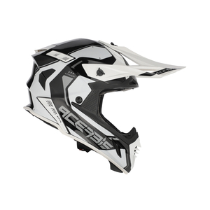 Шлем Acerbis X-TRACK 22-06 black/white/grey глянцевый S, фото 3